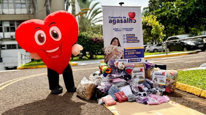 Campanha do Agasalho ganha ponto de arrecadação em Drive-Thru