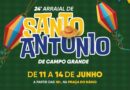 Arraial de Santo Antônio terá quatro dias de festa; confira a programação